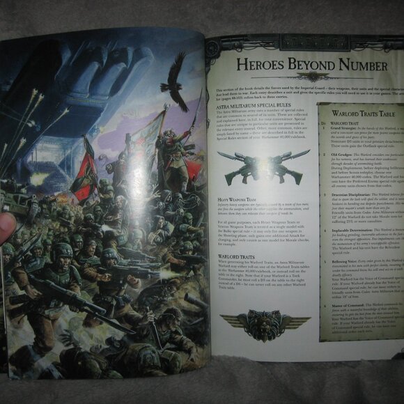Warhammer Softcover Book 40,000 40K CODEX: Astra Militarum A2409A6 - Picture 9 of 10